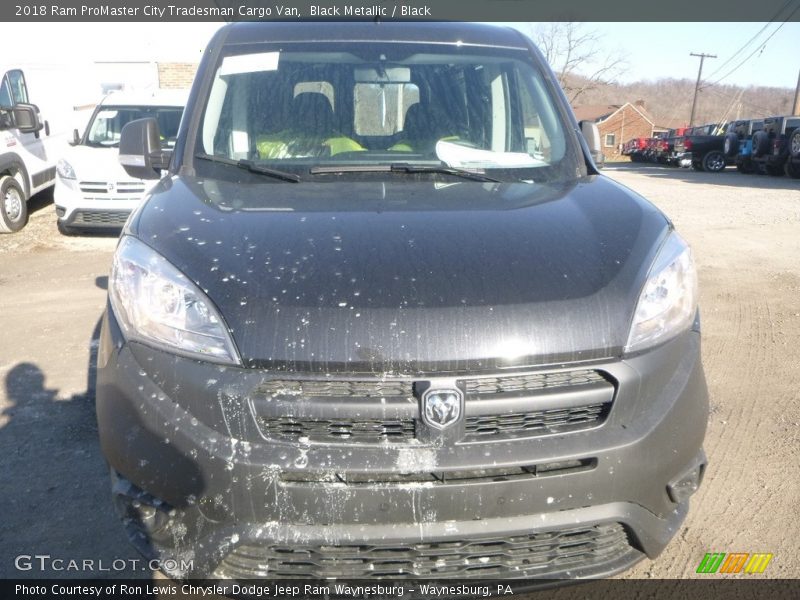 Black Metallic / Black 2018 Ram ProMaster City Tradesman Cargo Van