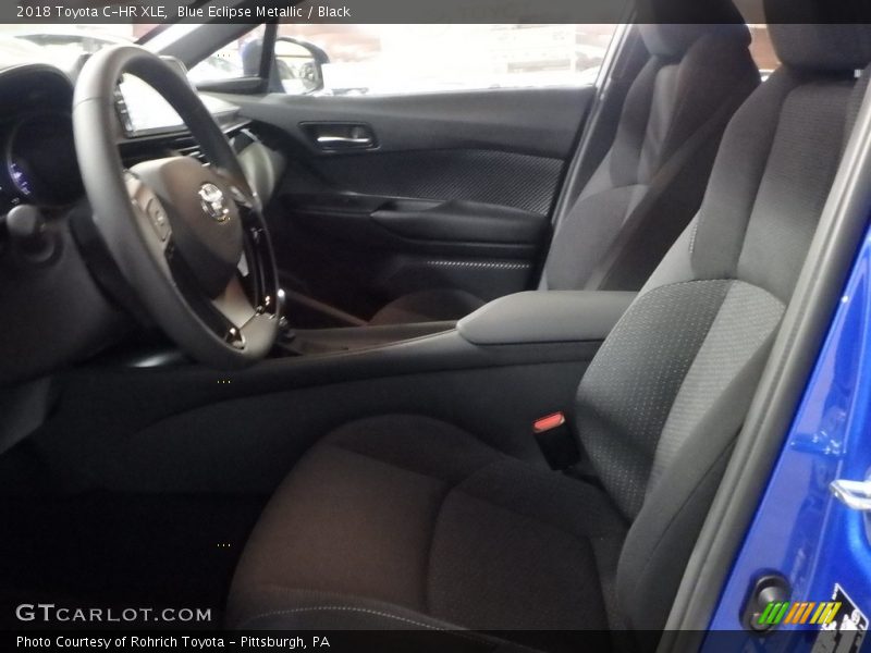 Blue Eclipse Metallic / Black 2018 Toyota C-HR XLE