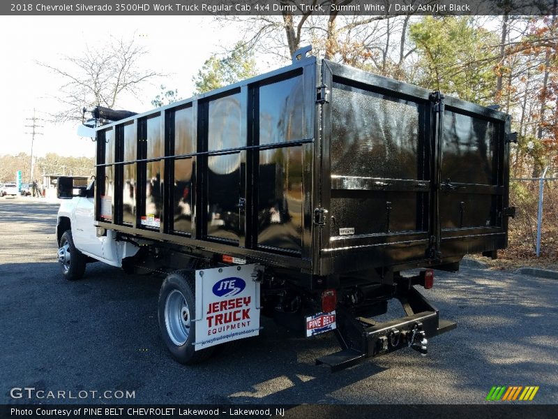 Summit White / Dark Ash/Jet Black 2018 Chevrolet Silverado 3500HD Work Truck Regular Cab 4x4 Dump Truck