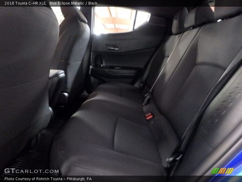 Blue Eclipse Metallic / Black 2018 Toyota C-HR XLE