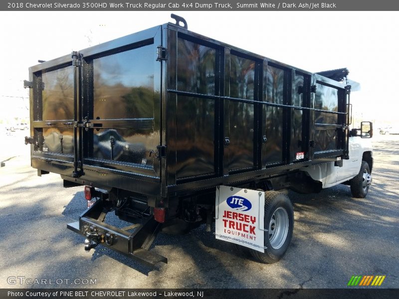 Summit White / Dark Ash/Jet Black 2018 Chevrolet Silverado 3500HD Work Truck Regular Cab 4x4 Dump Truck