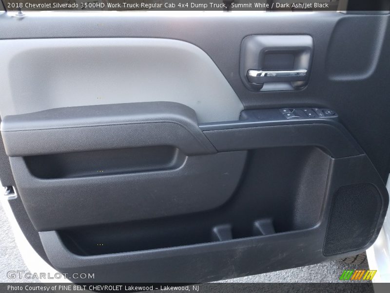 Summit White / Dark Ash/Jet Black 2018 Chevrolet Silverado 3500HD Work Truck Regular Cab 4x4 Dump Truck
