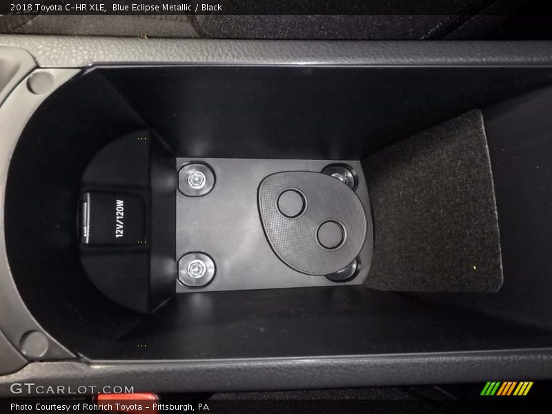 Blue Eclipse Metallic / Black 2018 Toyota C-HR XLE