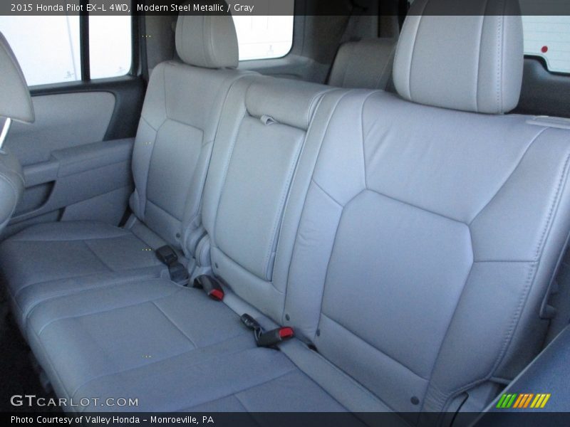 Modern Steel Metallic / Gray 2015 Honda Pilot EX-L 4WD