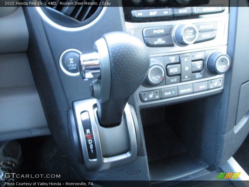 Modern Steel Metallic / Gray 2015 Honda Pilot EX-L 4WD