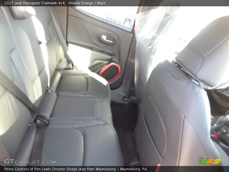 Omaha Orange / Black 2017 Jeep Renegade Trailhawk 4x4
