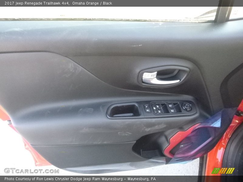 Omaha Orange / Black 2017 Jeep Renegade Trailhawk 4x4
