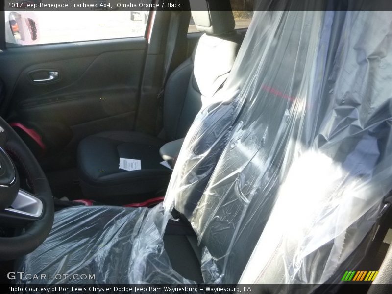 Omaha Orange / Black 2017 Jeep Renegade Trailhawk 4x4