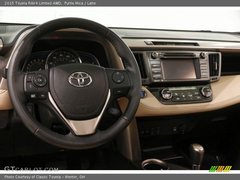Pyrite Mica / Latte 2015 Toyota RAV4 Limited AWD