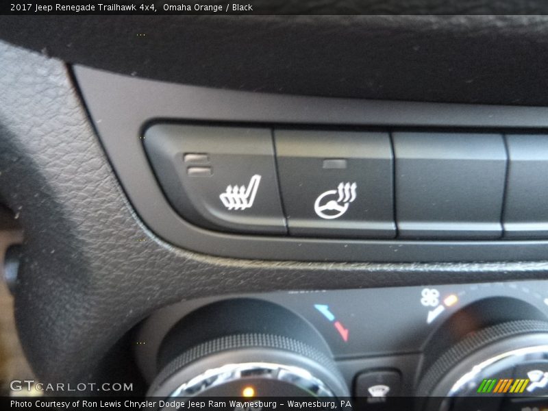 Omaha Orange / Black 2017 Jeep Renegade Trailhawk 4x4