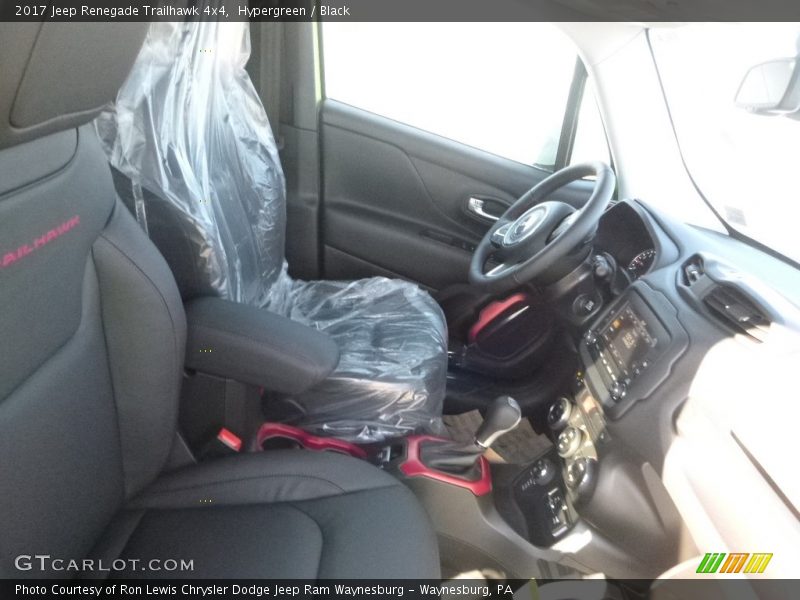 Hypergreen / Black 2017 Jeep Renegade Trailhawk 4x4