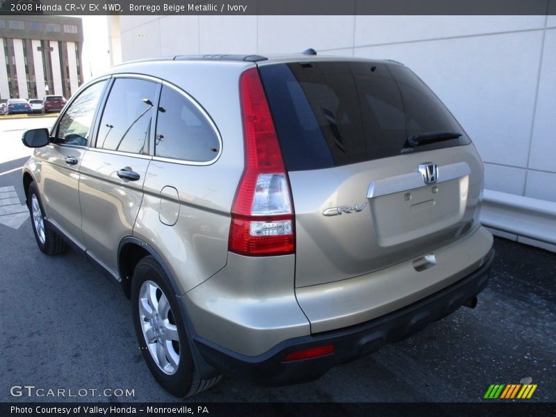 Borrego Beige Metallic / Ivory 2008 Honda CR-V EX 4WD