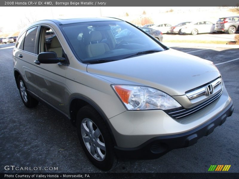 Borrego Beige Metallic / Ivory 2008 Honda CR-V EX 4WD