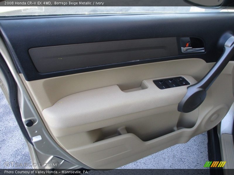 Borrego Beige Metallic / Ivory 2008 Honda CR-V EX 4WD