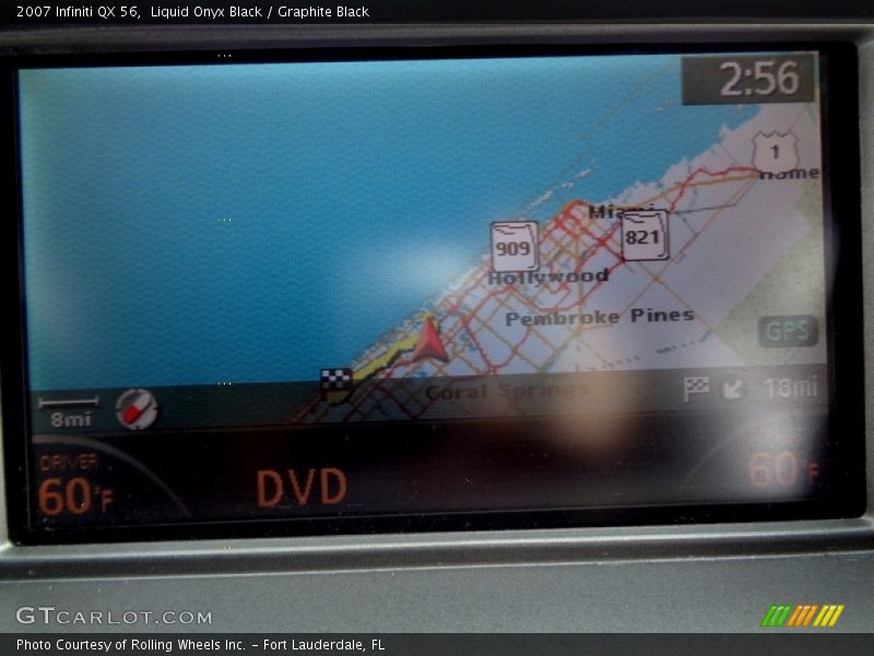 Liquid Onyx Black / Graphite Black 2007 Infiniti QX 56