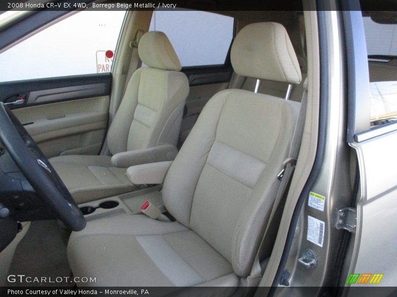 Borrego Beige Metallic / Ivory 2008 Honda CR-V EX 4WD