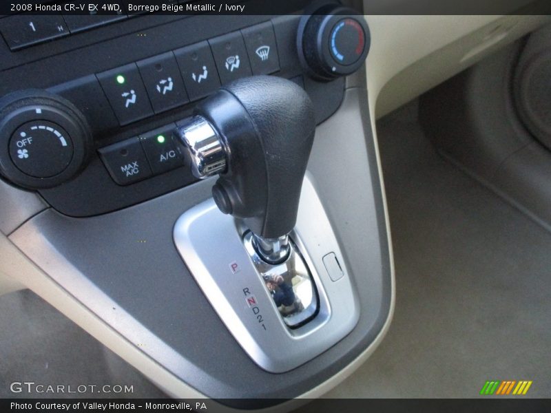 Borrego Beige Metallic / Ivory 2008 Honda CR-V EX 4WD