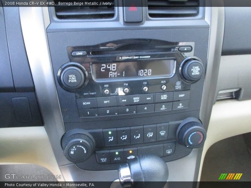 Borrego Beige Metallic / Ivory 2008 Honda CR-V EX 4WD