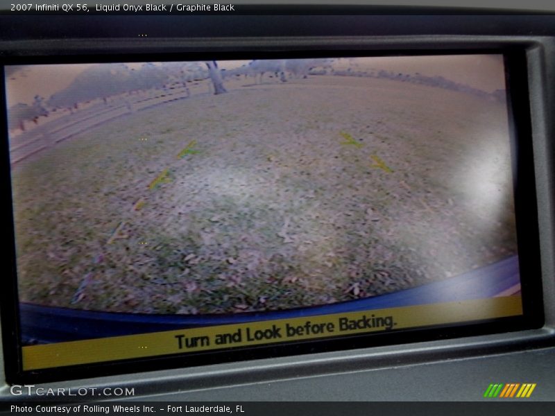 Liquid Onyx Black / Graphite Black 2007 Infiniti QX 56