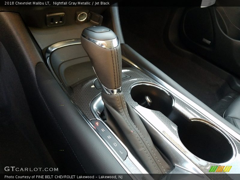 Nightfall Gray Metallic / Jet Black 2018 Chevrolet Malibu LT