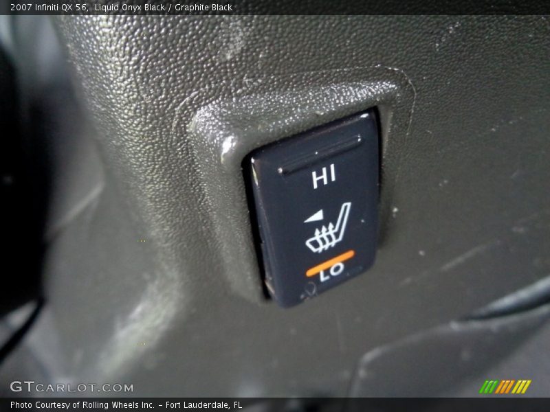 Liquid Onyx Black / Graphite Black 2007 Infiniti QX 56