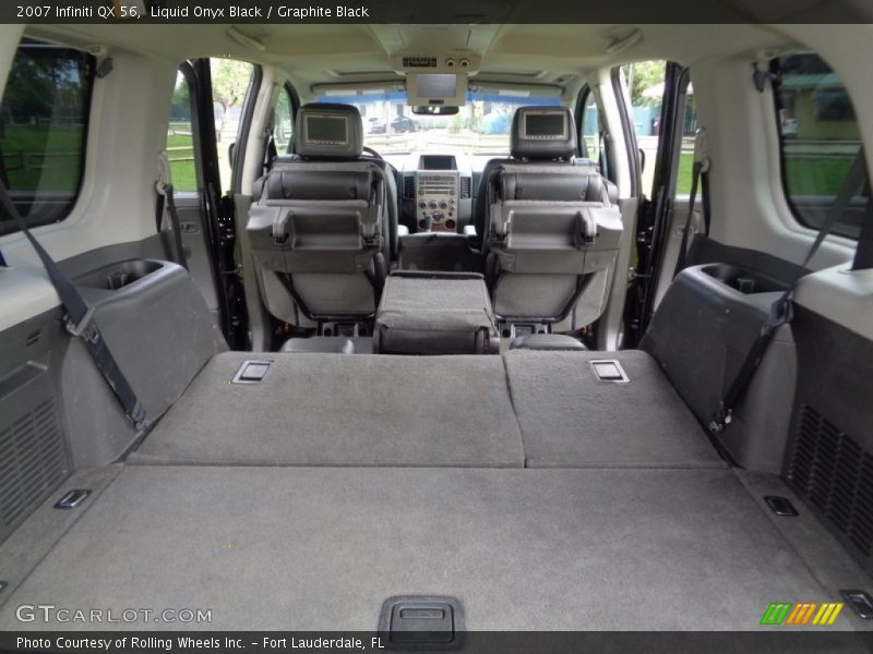 Liquid Onyx Black / Graphite Black 2007 Infiniti QX 56