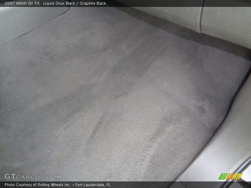 Liquid Onyx Black / Graphite Black 2007 Infiniti QX 56