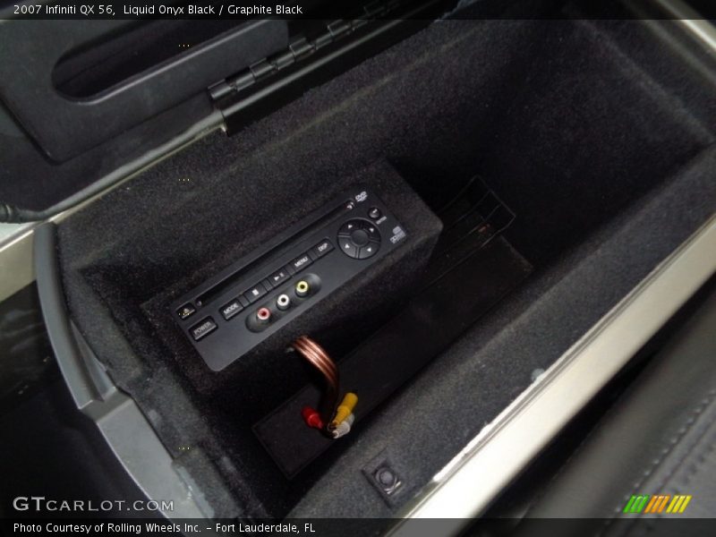 Liquid Onyx Black / Graphite Black 2007 Infiniti QX 56