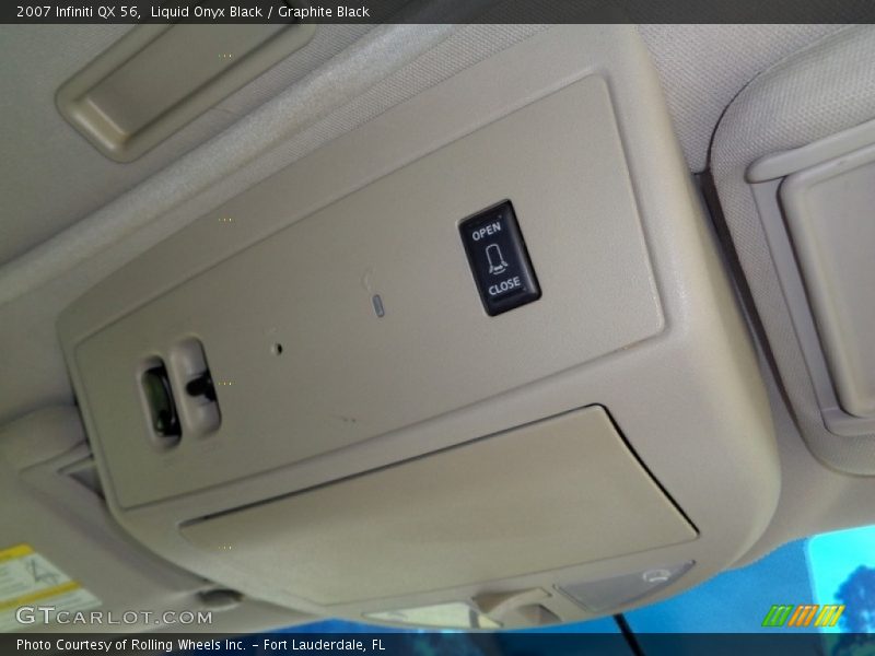 Liquid Onyx Black / Graphite Black 2007 Infiniti QX 56