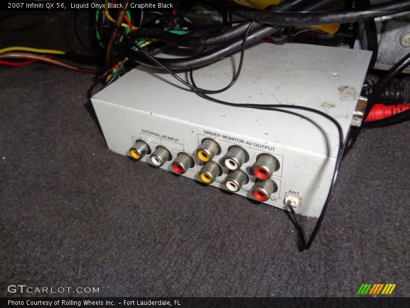 Liquid Onyx Black / Graphite Black 2007 Infiniti QX 56