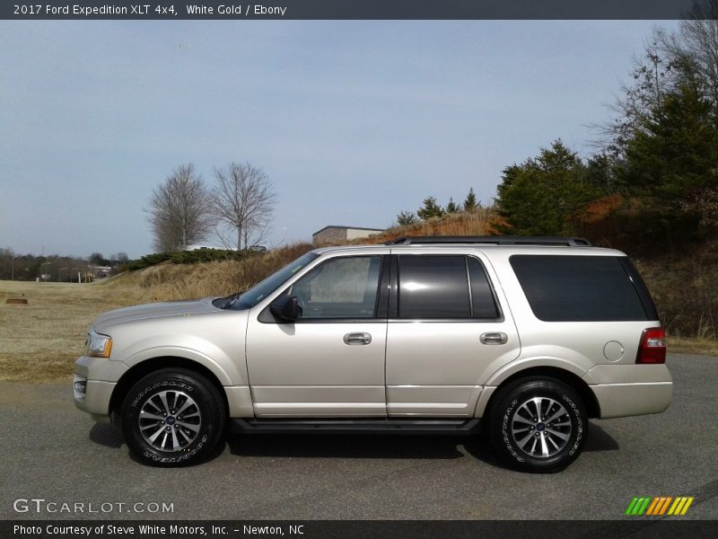 White Gold / Ebony 2017 Ford Expedition XLT 4x4