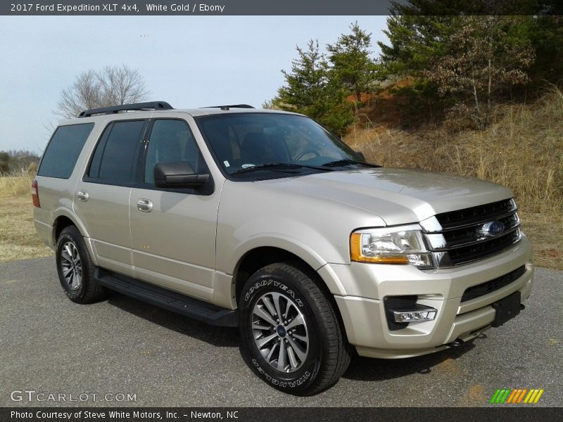 White Gold / Ebony 2017 Ford Expedition XLT 4x4