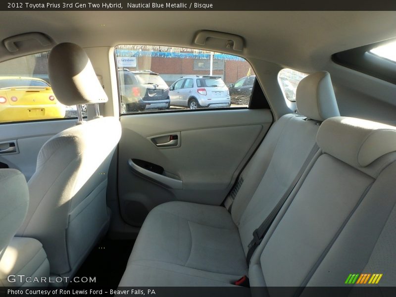 Nautical Blue Metallic / Bisque 2012 Toyota Prius 3rd Gen Two Hybrid