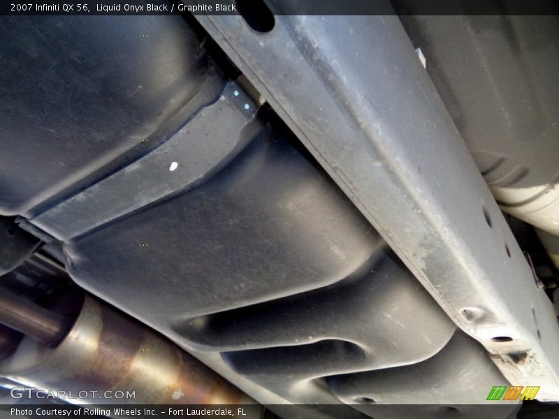 Liquid Onyx Black / Graphite Black 2007 Infiniti QX 56