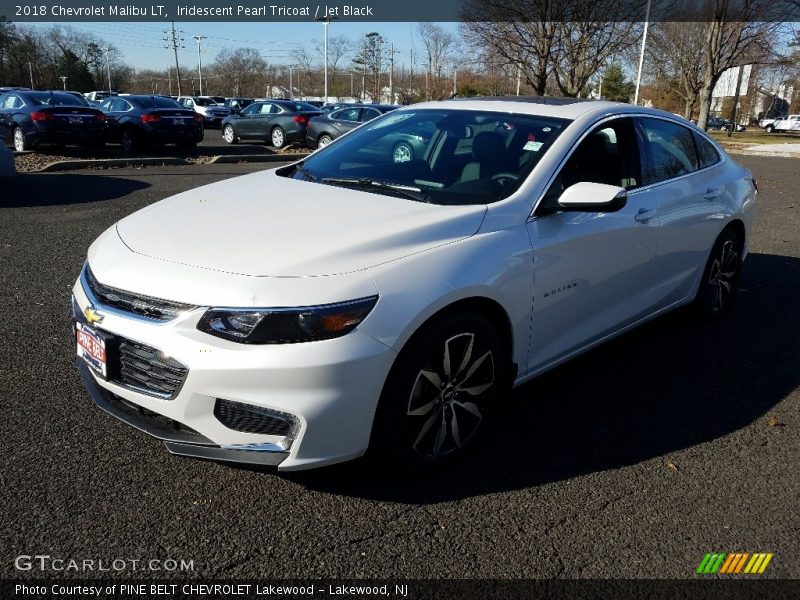 Iridescent Pearl Tricoat / Jet Black 2018 Chevrolet Malibu LT
