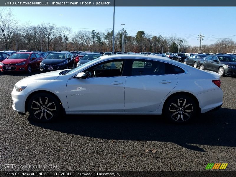 Iridescent Pearl Tricoat / Jet Black 2018 Chevrolet Malibu LT