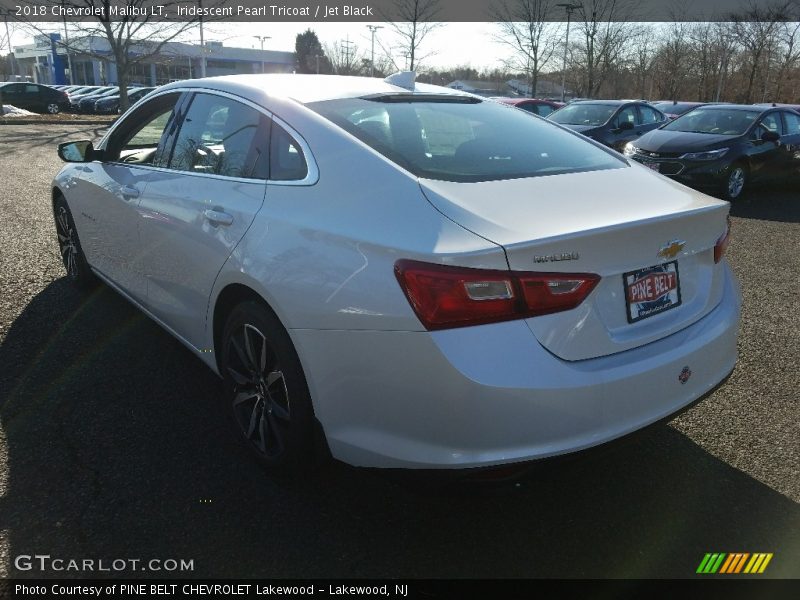 Iridescent Pearl Tricoat / Jet Black 2018 Chevrolet Malibu LT