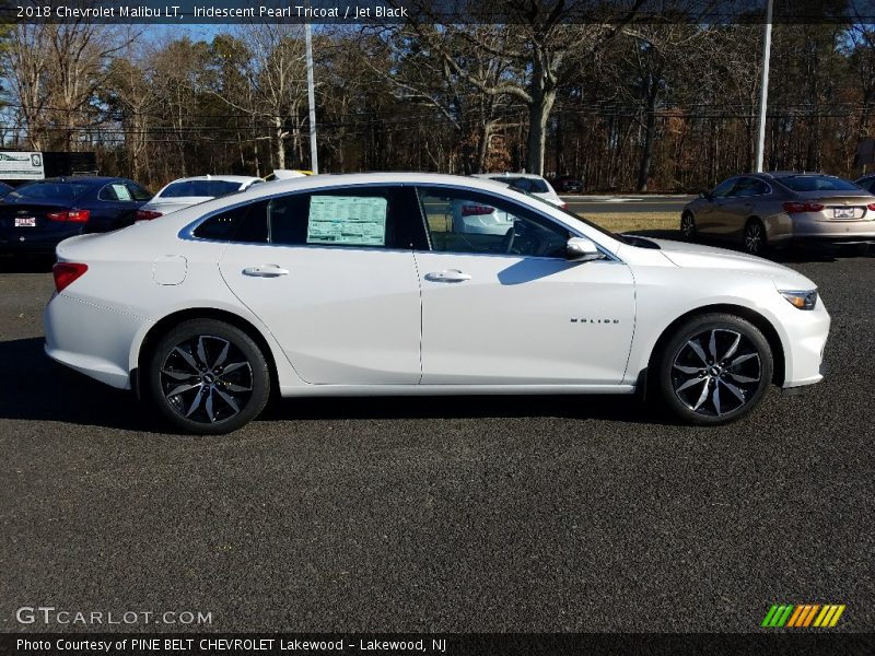 Iridescent Pearl Tricoat / Jet Black 2018 Chevrolet Malibu LT