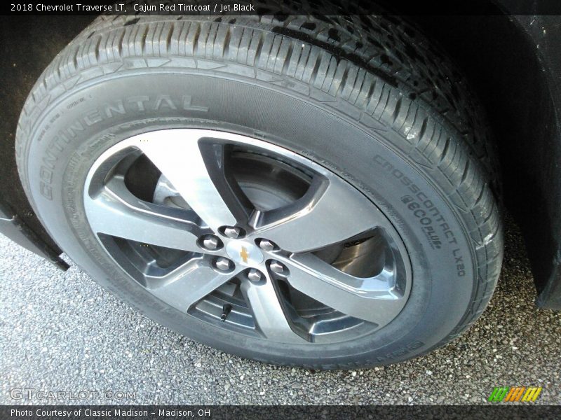 Cajun Red Tintcoat / Jet Black 2018 Chevrolet Traverse LT