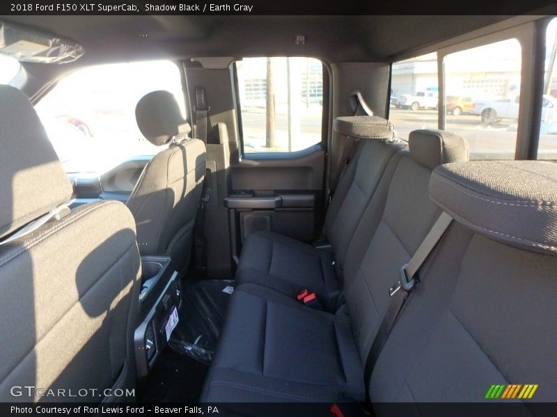 Shadow Black / Earth Gray 2018 Ford F150 XLT SuperCab