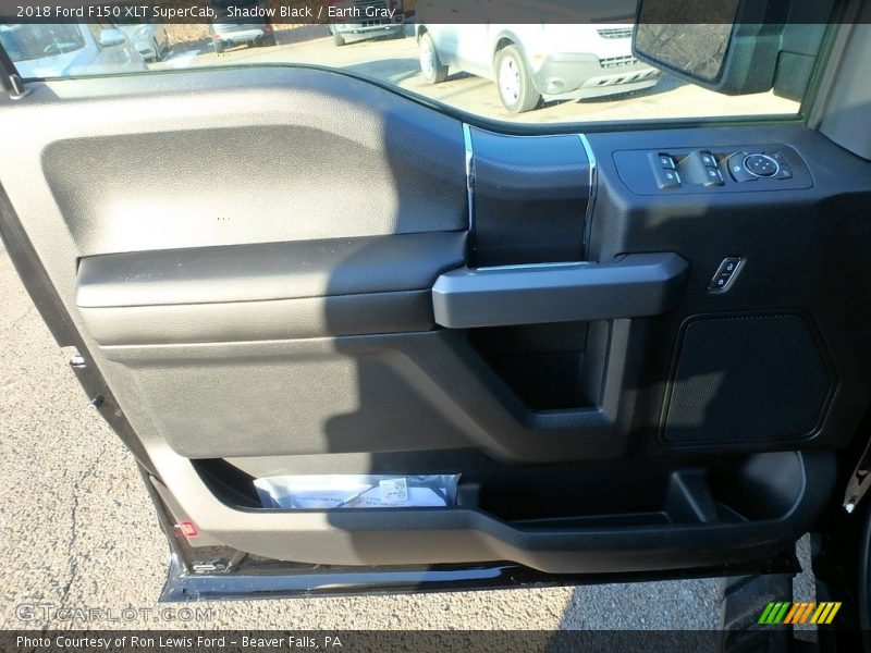 Shadow Black / Earth Gray 2018 Ford F150 XLT SuperCab