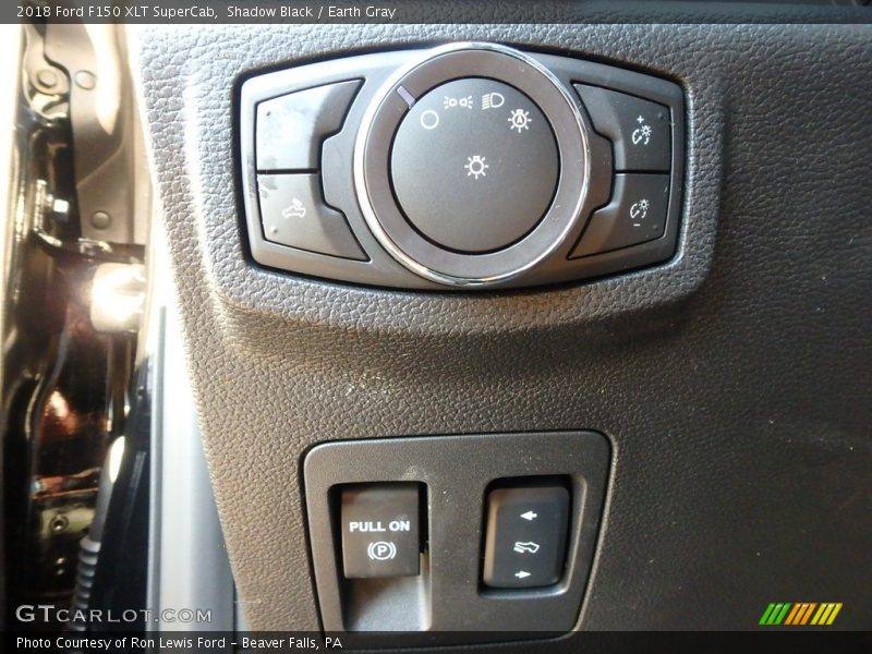 Shadow Black / Earth Gray 2018 Ford F150 XLT SuperCab
