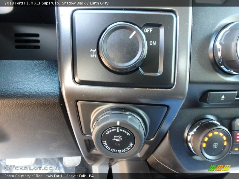 Shadow Black / Earth Gray 2018 Ford F150 XLT SuperCab