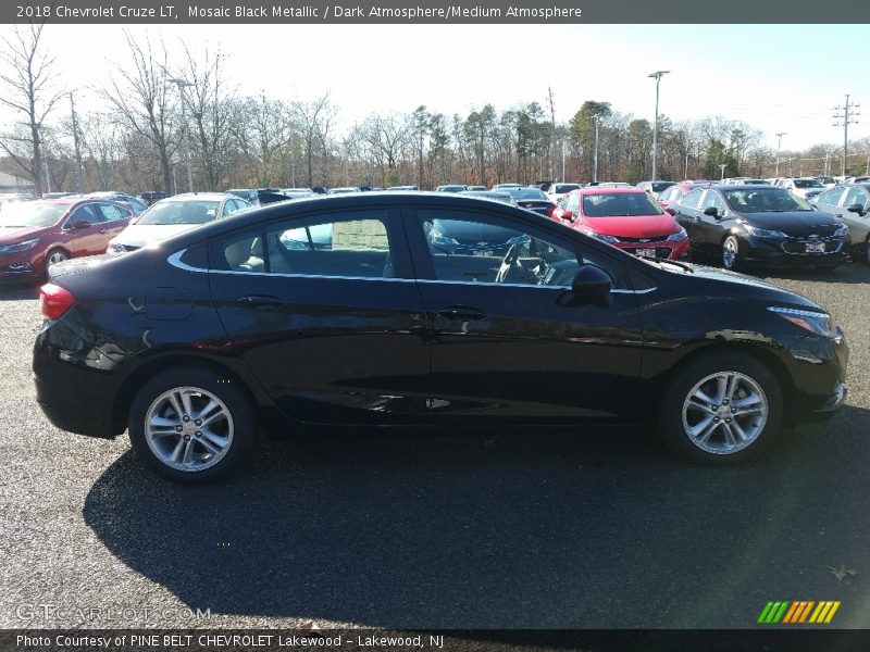 Mosaic Black Metallic / Dark Atmosphere/Medium Atmosphere 2018 Chevrolet Cruze LT