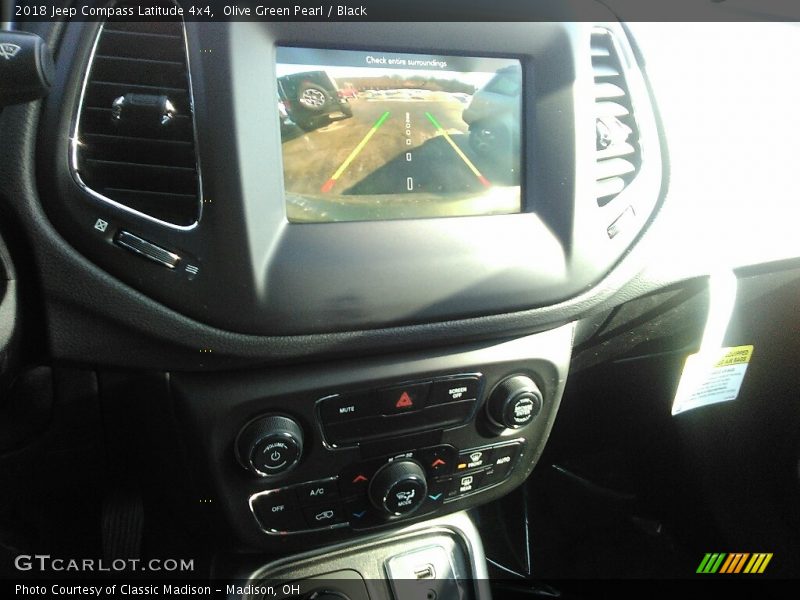 Olive Green Pearl / Black 2018 Jeep Compass Latitude 4x4