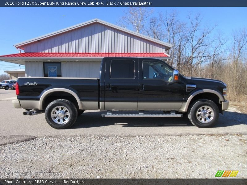 Black / Chaparral Leather 2010 Ford F250 Super Duty King Ranch Crew Cab 4x4