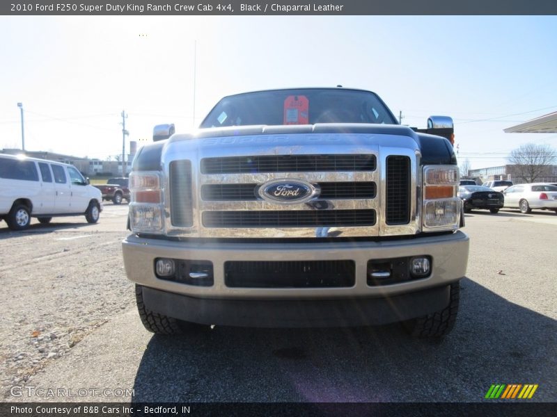 Black / Chaparral Leather 2010 Ford F250 Super Duty King Ranch Crew Cab 4x4