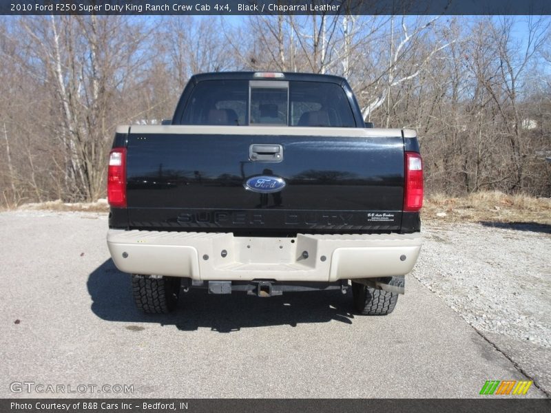 Black / Chaparral Leather 2010 Ford F250 Super Duty King Ranch Crew Cab 4x4