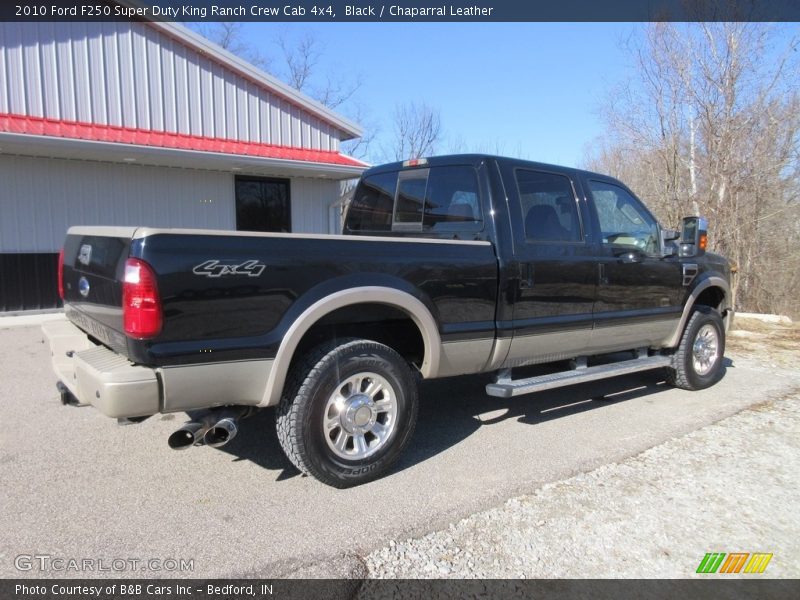 Black / Chaparral Leather 2010 Ford F250 Super Duty King Ranch Crew Cab 4x4