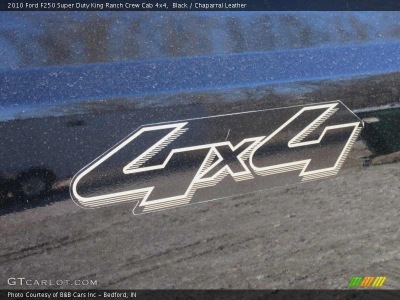 Black / Chaparral Leather 2010 Ford F250 Super Duty King Ranch Crew Cab 4x4